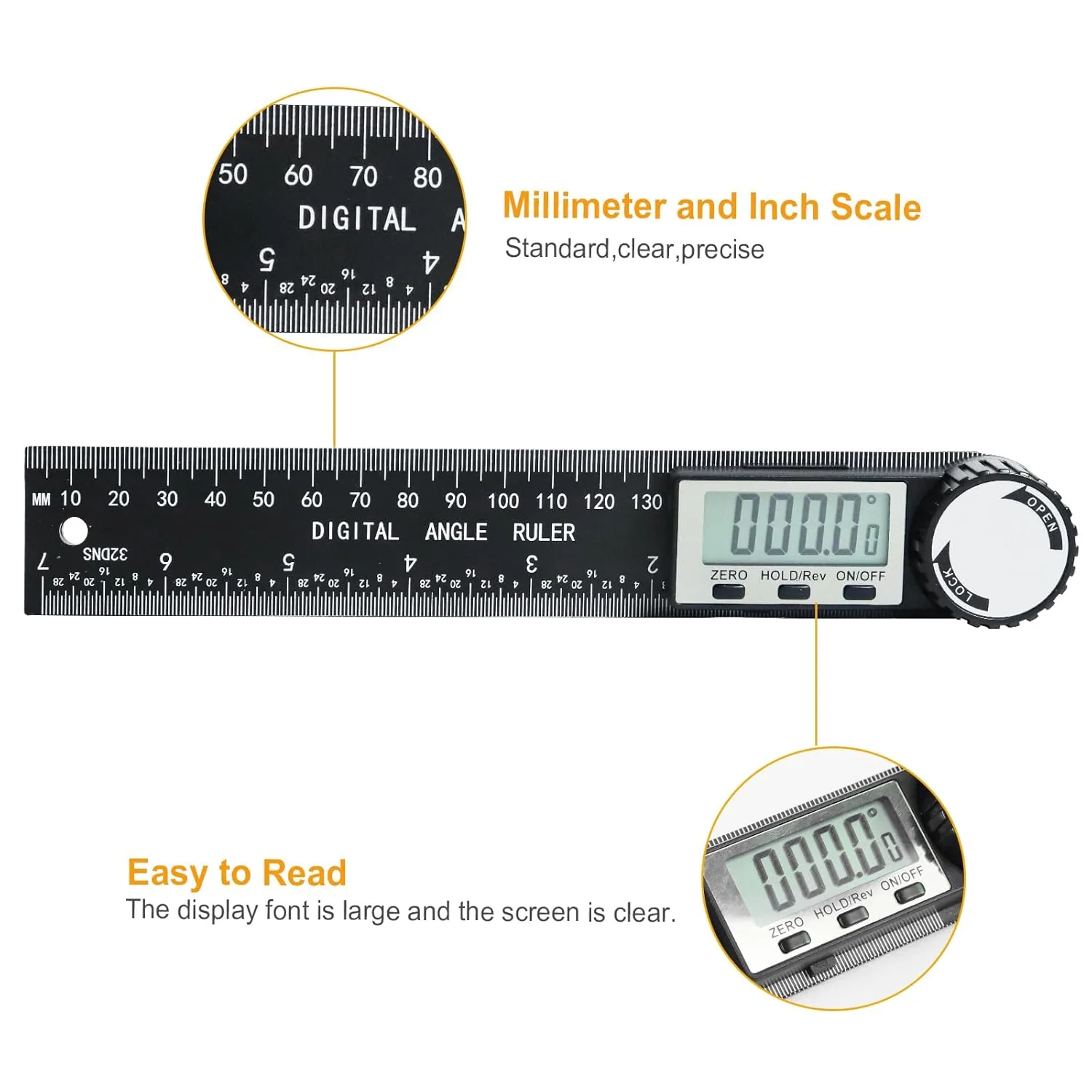 Digital angle finder project use