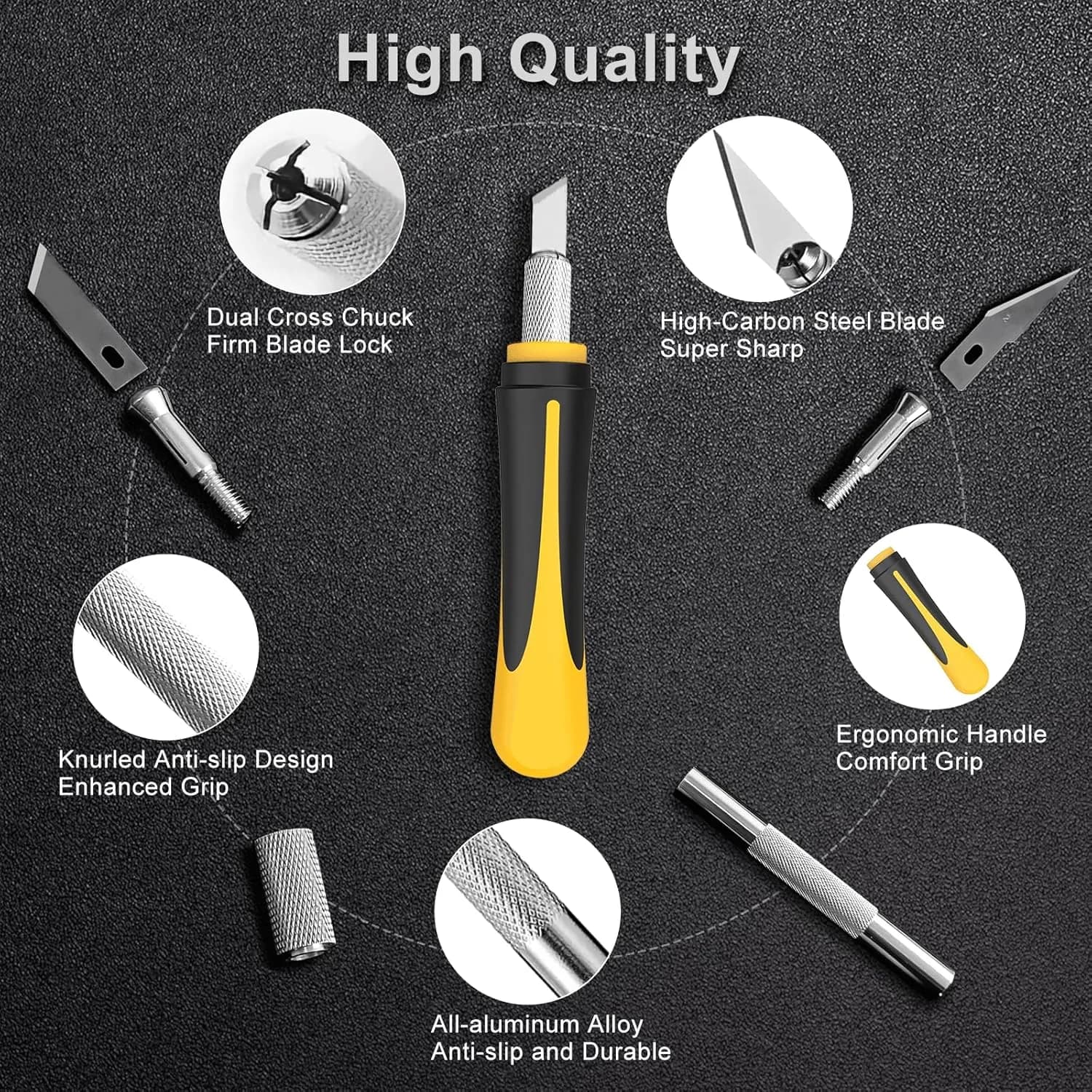 Craft knife set storage case